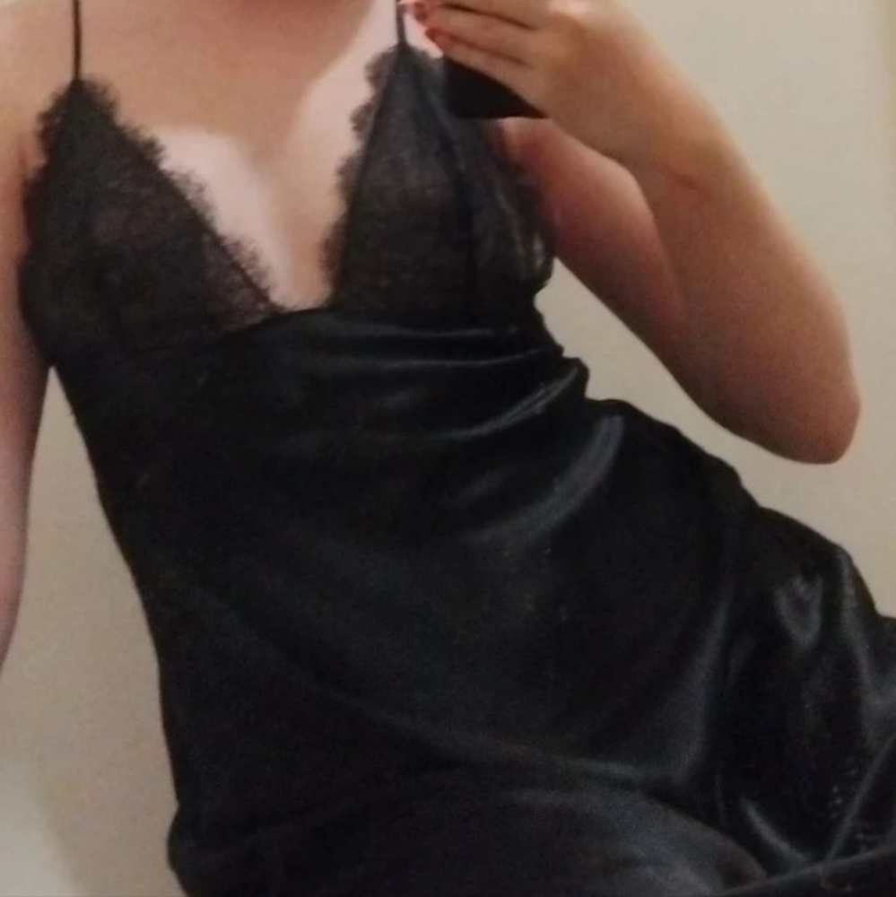 Victorias secret black slip